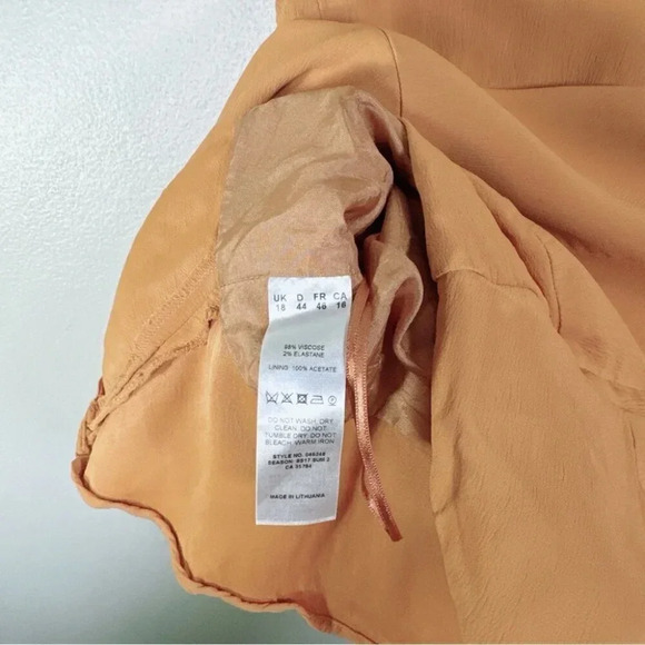 Jacques Vert Womens Size 16 Drape Asymmetric  Sleeveless Blouse - Picture 9 of 12